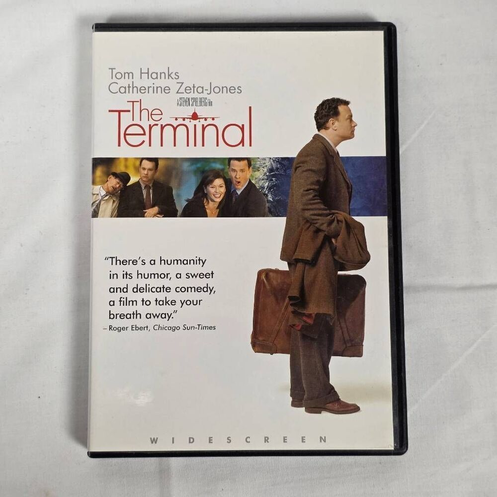 The Terminal (DVD, 2004) Tom Hanks, Catherine Zeta-Jones – Widescreen